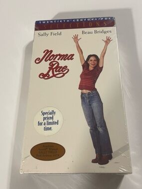 Norma Rae (VHS, 1996) -  SALLY FIELD. Beau Bridges Brand NEW Factory Sealed PG